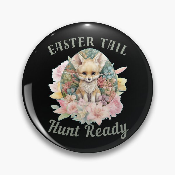 Item preview, Easter Tail, Hunt Ready. fox portrait designed and sold by FoxVibes.