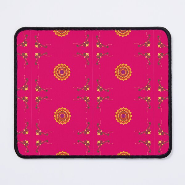 Item preview, Hot Pink, Rangoli with Decorative Corners designed and sold by Mamta Thakkar.
