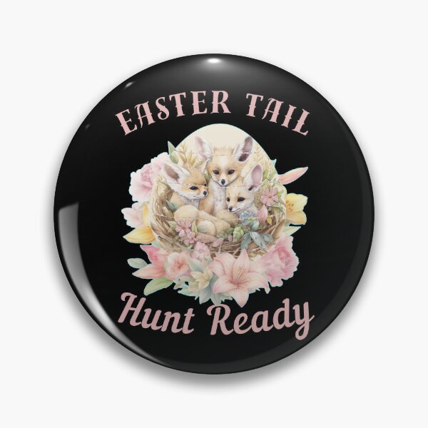 Item preview, Easter Tail, Hunt Ready. fox foxes designed and sold by FoxVibes.