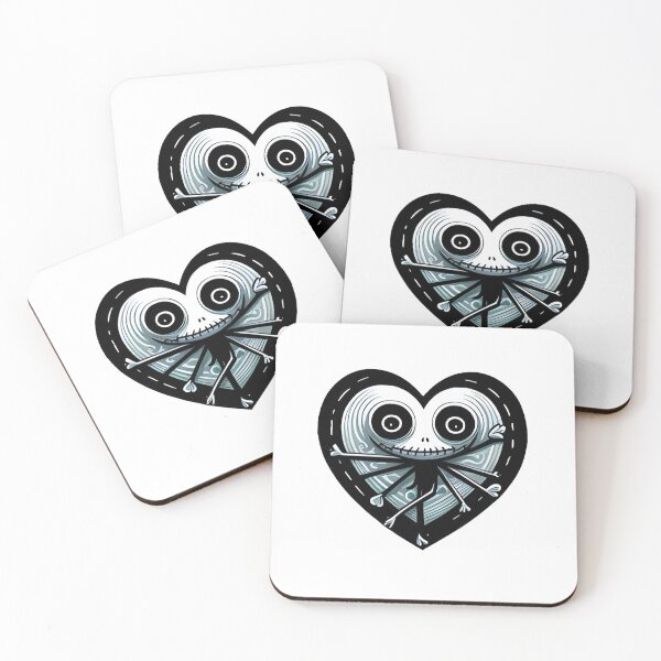 Item preview, Corazón estilo Burton para San Valentín designed and sold by IndyJoe Designs.