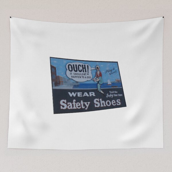 Item preview, Safety Shoes Billboard designed and sold by Laybov.
