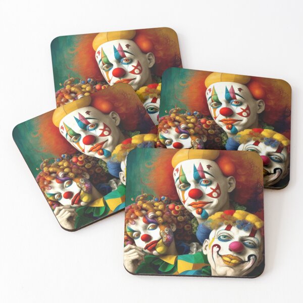 Item preview, Expressive Clowns designed and sold by Beyond The Canvas.