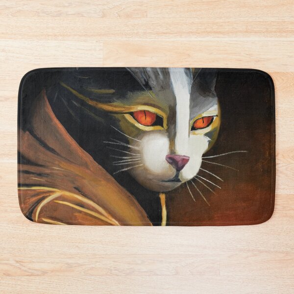 Item preview, Wise Cat Monk Painting designed and sold by MCNelsonArt.