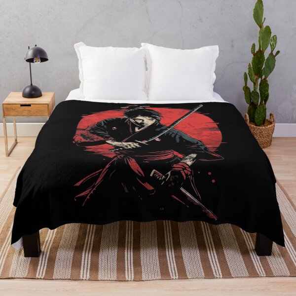 Item preview, Crimson Shadow Samurai - Warrior Girl with Katana designed and sold by Sir Meow Meow.