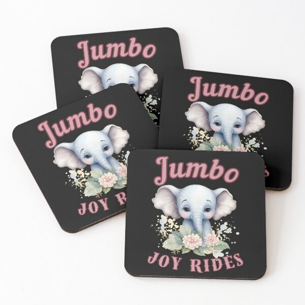 Item preview, Jumbo Joy Rides. elephant head designed and sold by ElephantVibes.