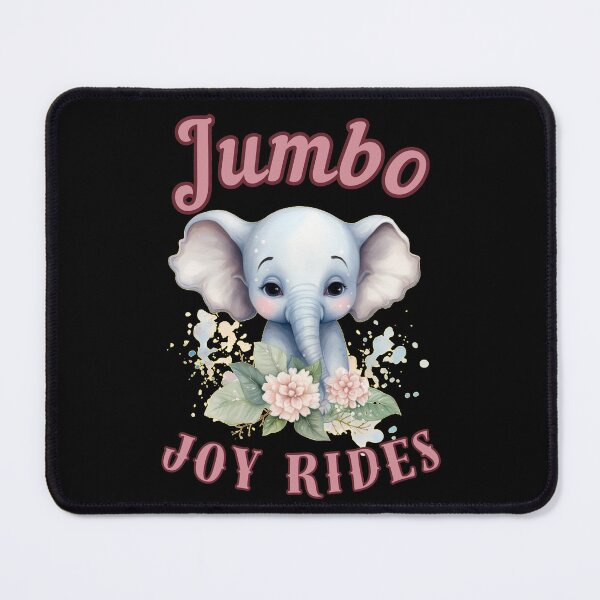 Item preview, Jumbo Joy Rides. elephant head designed and sold by ElephantVibes.