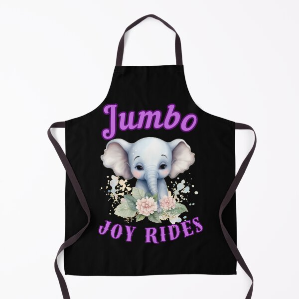 Item preview, Jumbo Joy Rides. elephant face designed and sold by ElephantVibes.