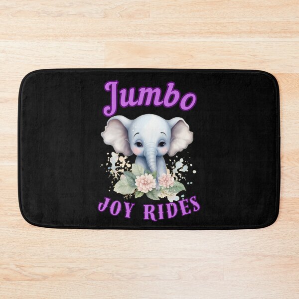 Item preview, Jumbo Joy Rides. elephant face designed and sold by ElephantVibes.