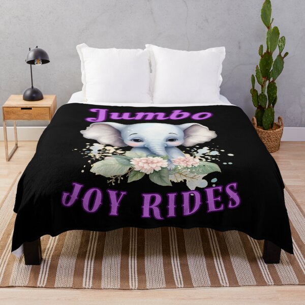 Item preview, Jumbo Joy Rides. elephant face designed and sold by ElephantVibes.