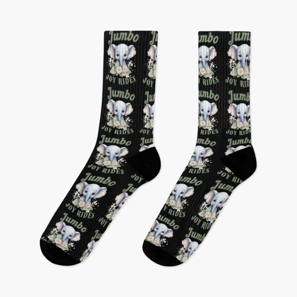 Item preview, Jumbo Joy Rides. elephant portrait designed and sold by ElephantVibes.