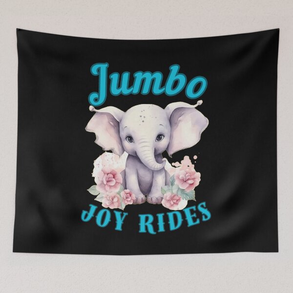 Item preview, Jumbo Joy Rides. adorable elephant designed and sold by ElephantVibes.