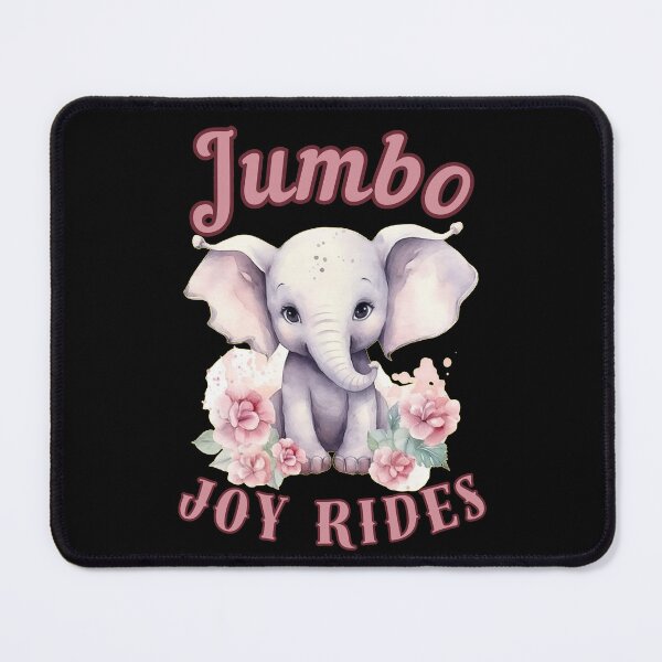 Item preview, Jumbo Joy Rides. elephant saying designed and sold by ElephantVibes.
