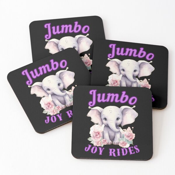Item preview, Jumbo Joy Rides. elephant quote designed and sold by ElephantVibes.