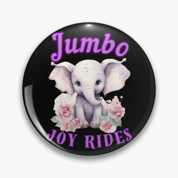 Item preview, Jumbo Joy Rides. elephant quote designed and sold by ElephantVibes.