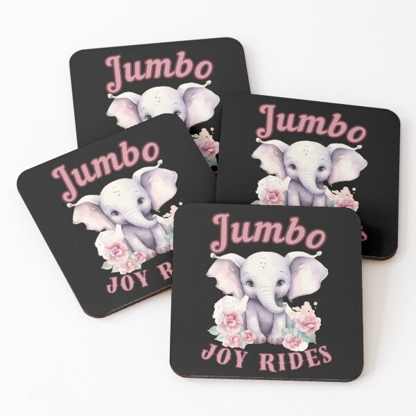 Item preview, Jumbo Joy Rides. elephant saying designed and sold by ElephantVibes.