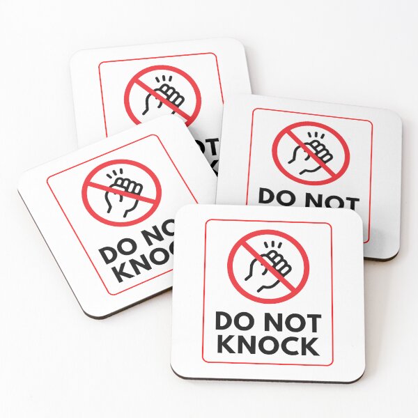 Item preview, Do Not Knock Sign designed and sold by Sachithra Munasinghe.