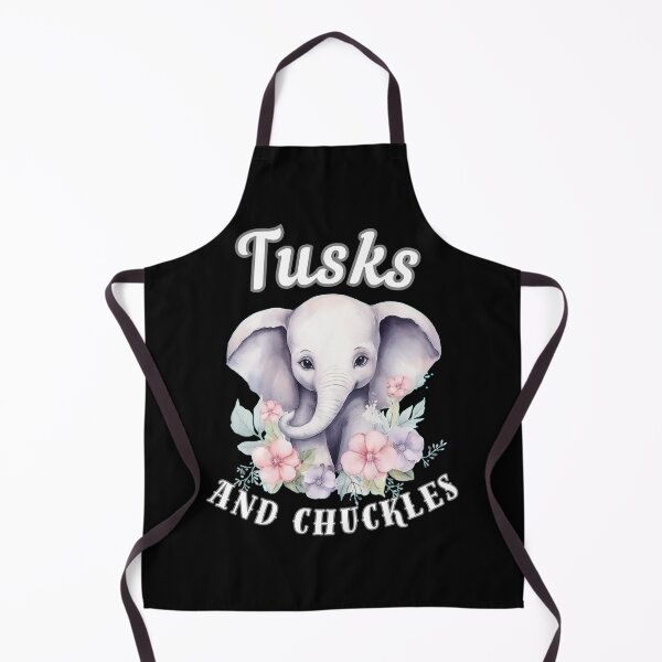 Item preview, Tusks And Chuckles. surreal elephant designed and sold by ElephantVibes.