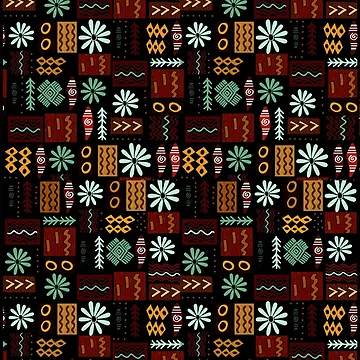 Artwork thumbnail, Aztec Pattern by Andrew Hitchen