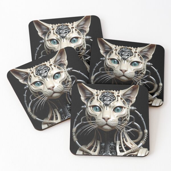 Item preview, Biomechanical Cat designed and sold by MycDrop1861.