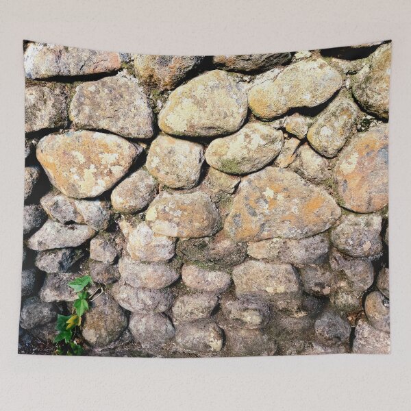 Item preview, Stone wall in the Hacienda Buena Vista, Ponce Puerto Rico designed and sold by NahyArt.