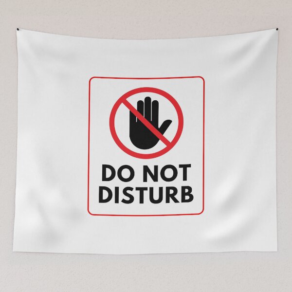 Item preview, Do Not Disturb Sign designed and sold by Sachithra Munasinghe.
