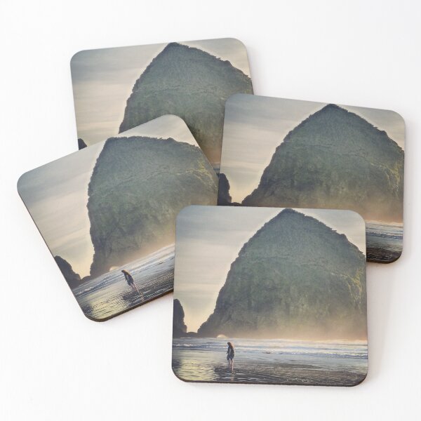 Item preview, Haystack Rock in Green designed and sold by Micki Selvitella.