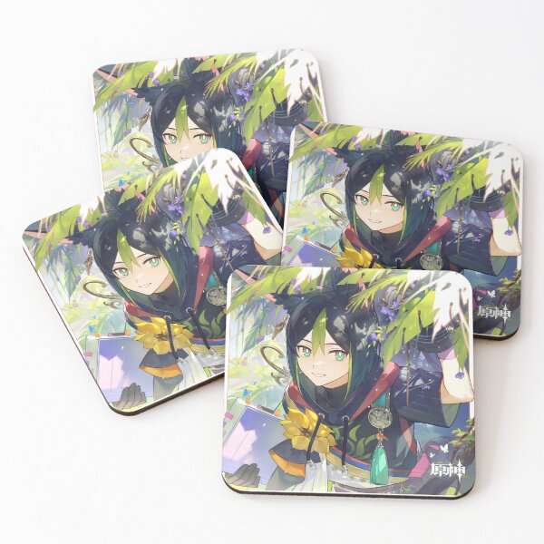 Item preview, Impacto de Genshin - Obra de arte oficial del cumpleaños de Tighnari 2023 designed and sold by Krimsy.