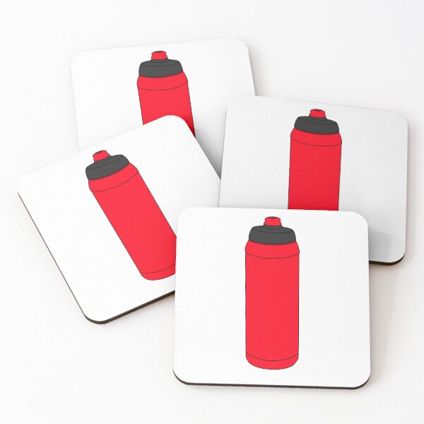 Item preview, Red Water bottle designed and sold by doodlesbyCara.