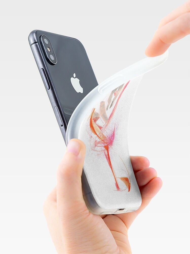 Alternate view of Expressive Dance Drawing iPhone Case & Cover