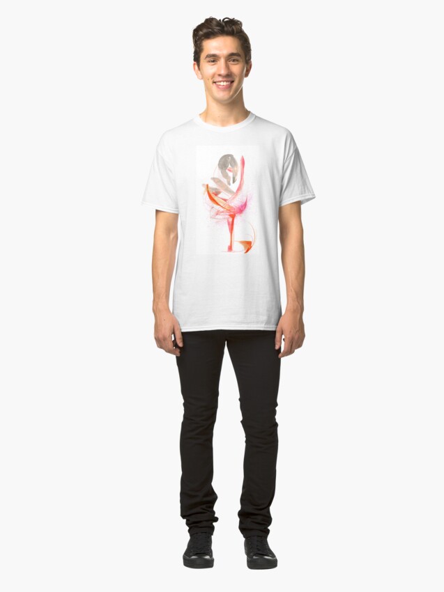 Alternate view of Expressive Dance Drawing Classic T-Shirt