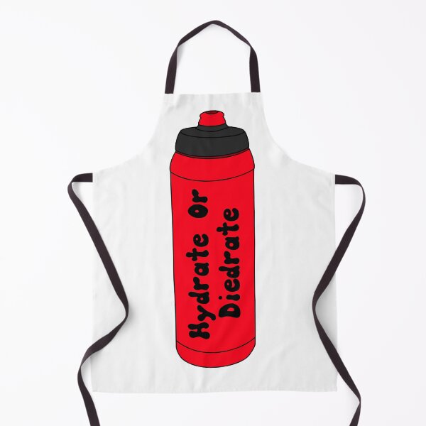 Item preview, Hydrate or Diedrate Red Water bottle designed and sold by doodlesbyCara.