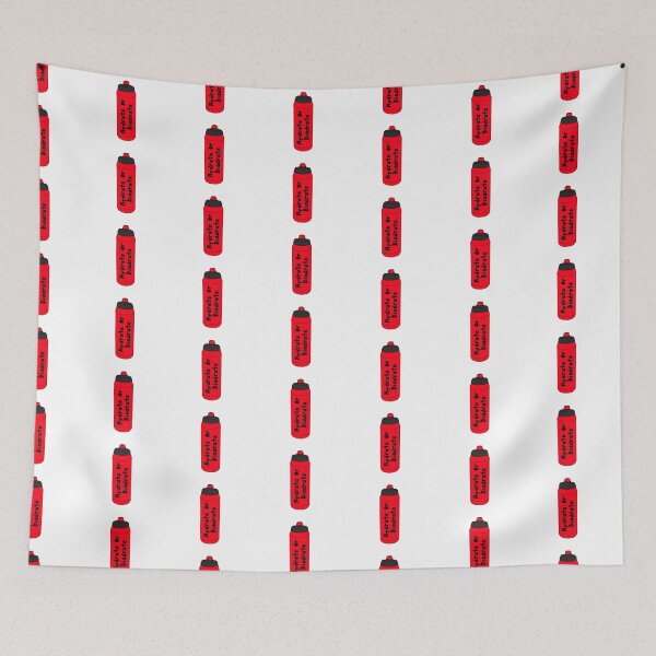 Item preview, Hydrate or Diedrate Red Water bottle designed and sold by doodlesbyCara.