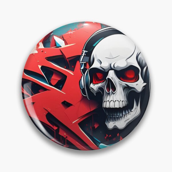 Item preview, Colorful Graffiti Skull  designed and sold by DisneyKrayzie.