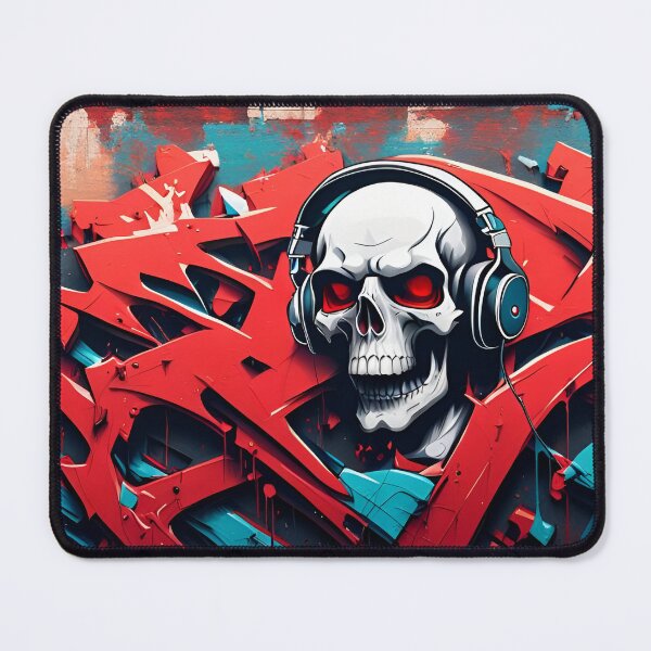 Item preview, Colorful Graffiti Skull  designed and sold by DisneyKrayzie.