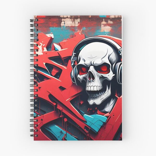 Item preview, Colorful Graffiti Skull  designed and sold by DisneyKrayzie.