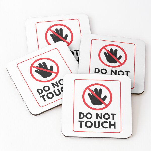 Item preview, Do Not Touch Sign designed and sold by Sachithra Munasinghe.