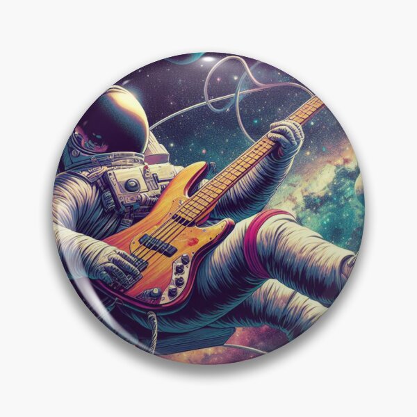Item preview, astronant playing bass designed and sold by Santiayed.