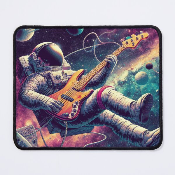 Item preview, astronant playing bass designed and sold by Santiayed.