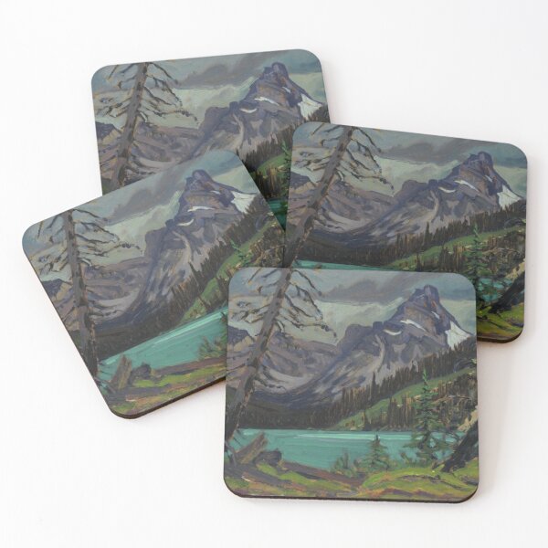 Item preview, James Edward Hervey MacDonald - Cathedral Peak from Lake O'Hara designed and sold by seraphina-ink.