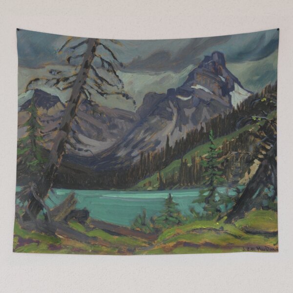 Item preview, James Edward Hervey MacDonald - Cathedral Peak from Lake O'Hara designed and sold by seraphina-ink.