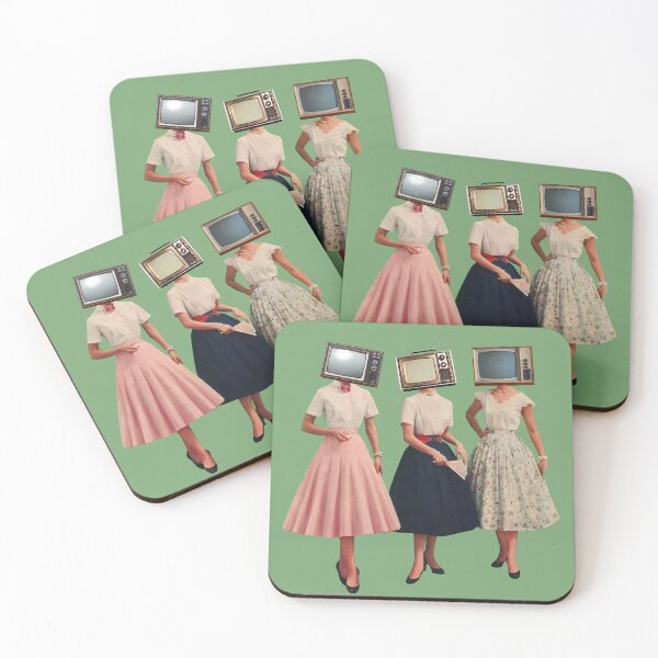 Item preview, retro TV-head women designed and sold by cascinas.