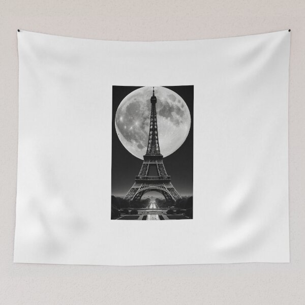 Item preview, eiffel tower moon light designed and sold by KnzSHOPPING.