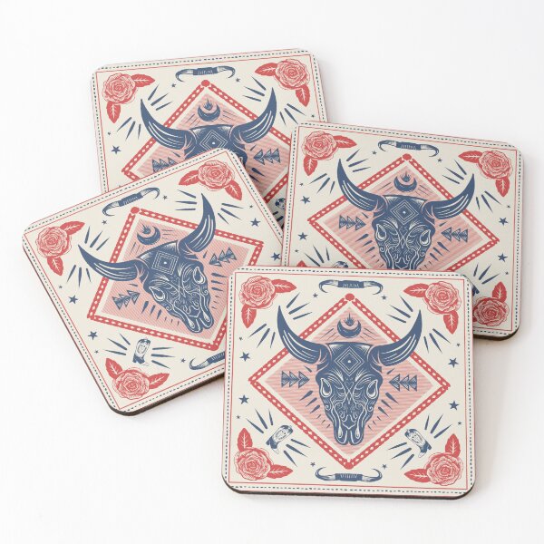 Item preview, Bull and Cowboy designed and sold by Carroll-MB-Des.