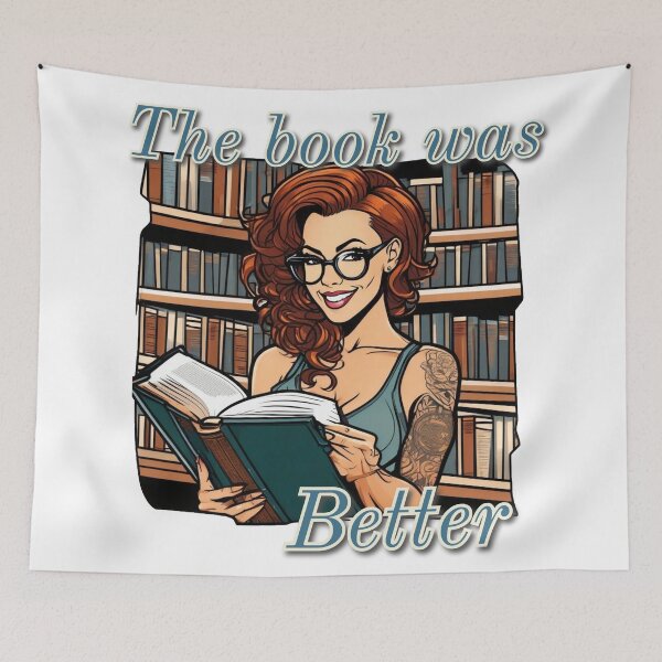 Item preview, The Book was Better designed and sold by MandatoryFun.