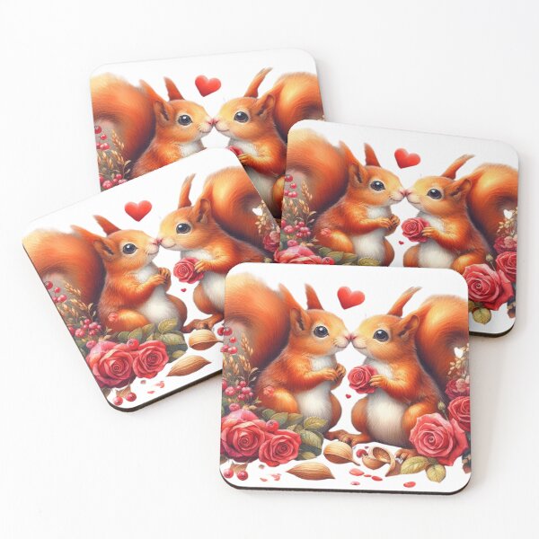 Item preview, Couple Squirrels Falling In Love designed and sold by Jeniwe.