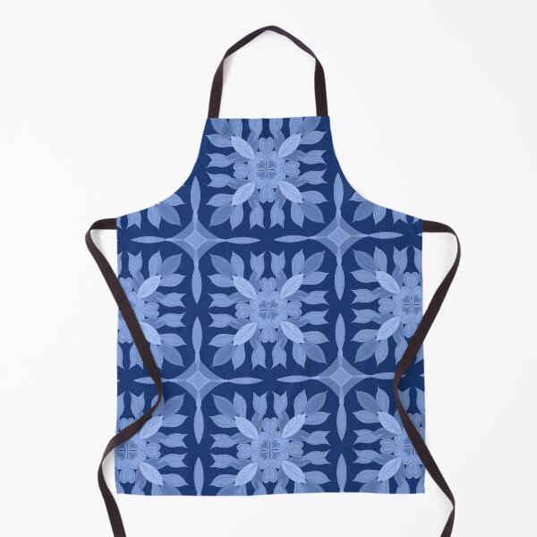 Item preview, Petals and Leaves in Blues designed and sold by KathyLav.