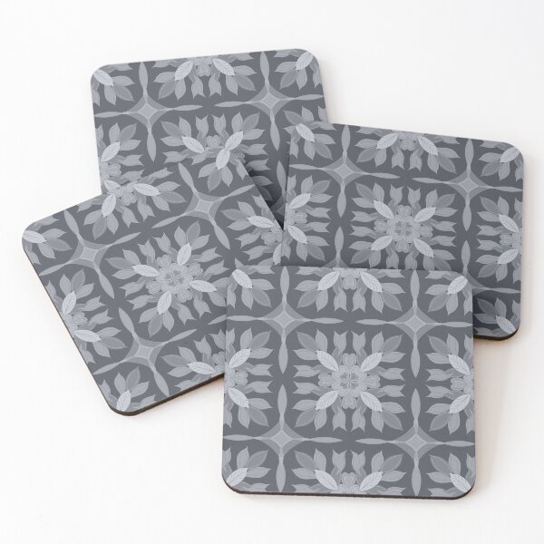 Item preview, Petals and Leaves in Grays designed and sold by KathyLav.
