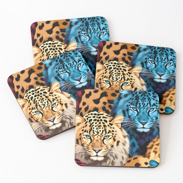 Item preview, Colorful Big Cat Print designed and sold by TheDarkWardrobe.
