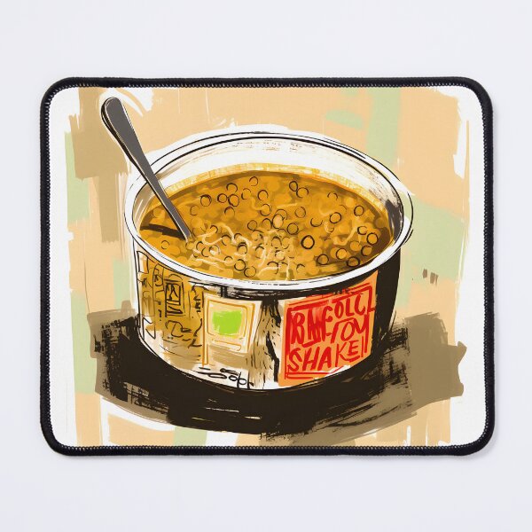 Item preview, Wholesome Harmony- Cubist Abstract Perspectives on Nourishing Lentils Pop Art designed and sold by OlfactoART Studio.