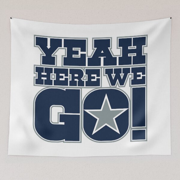 Item preview, Dallas Cowboys: Dak Prescott "Yeah, Here We Go!" designed and sold by brianhillDESIGN.